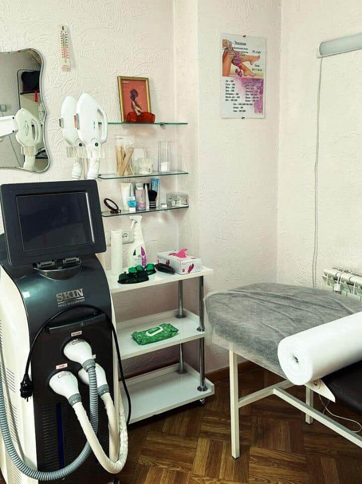Liana Pro salon, ELOS epilation machine